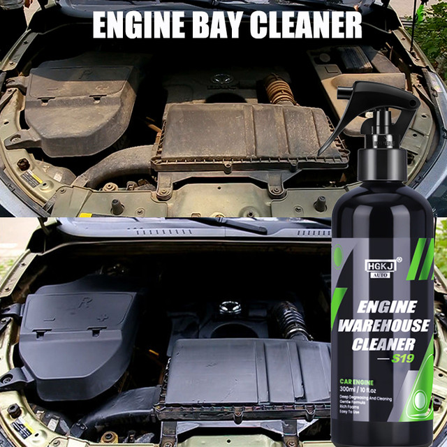 Engine Bay Cleaner Car Care Oil Grease Remover Decontamination Cleaning for  Engine Compartment Auto Refurbish and